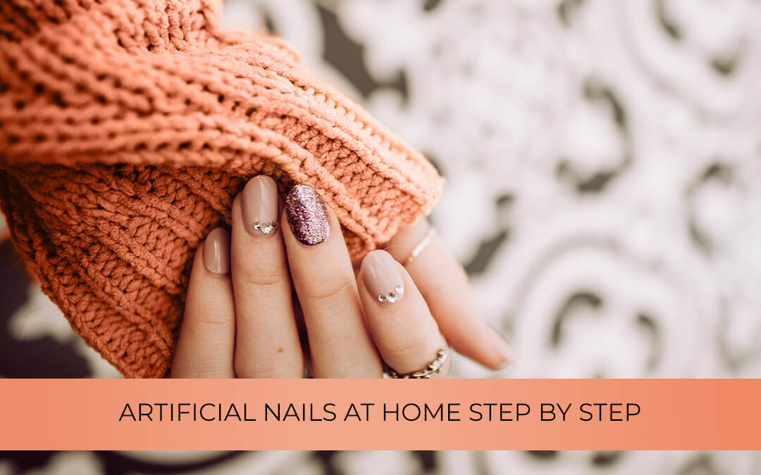 How to make artificial nails at home step by step tutorial