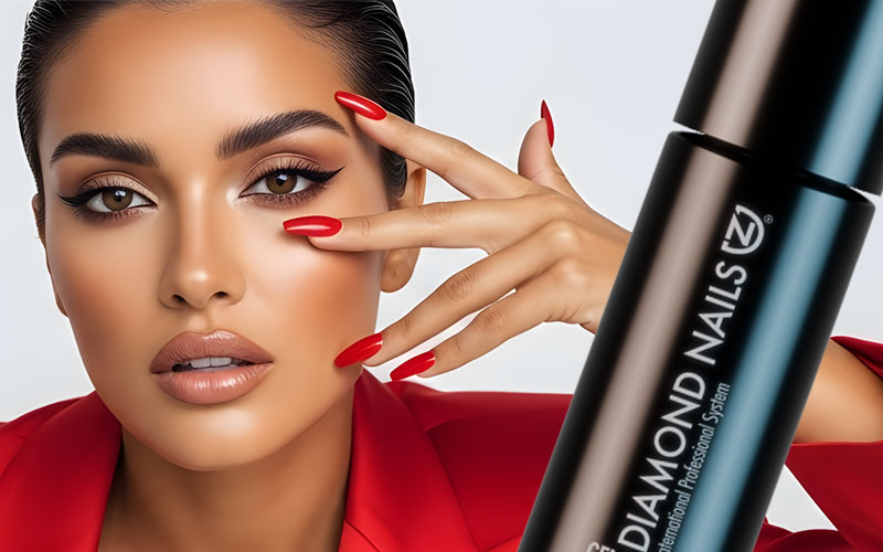 Tartós Diamond Nails gél lakk manikűr, amely 3–4 hétig hibátlan marad